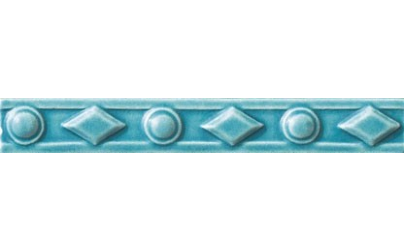 Бордюр Amarcord Diamantato Dark Pavone Matt Dam99 3X20