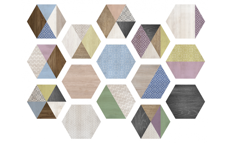 Керамогранит Art Deco Hexa 23,2X26,7