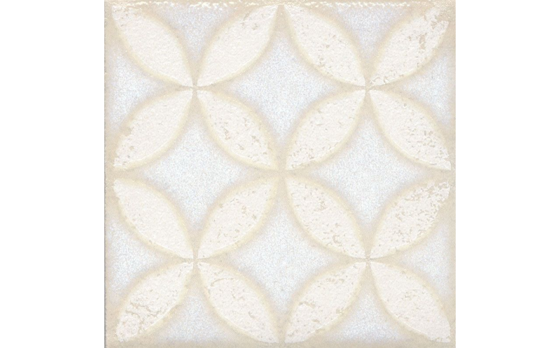 Декор Амальфи STG\B401\1266 Орнамент Белый 9,9x9,9