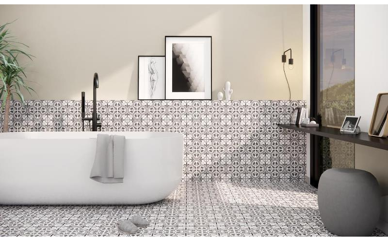 Керамогранит Prissmacer Hampton Black Pre 45x45