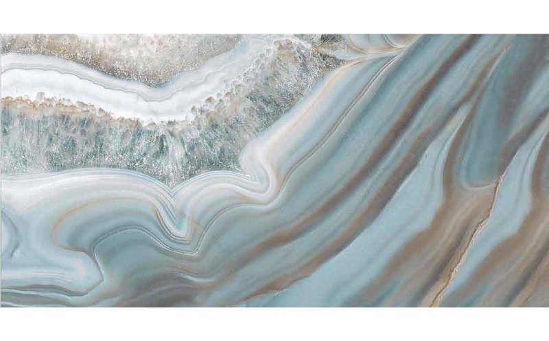 Керамогранит Persian Teal Onyx High Glossy 60X120