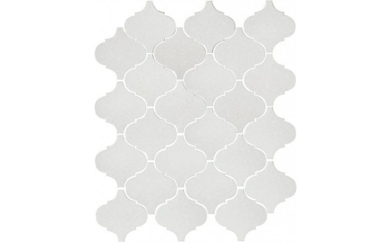 Настенная плитка Арабески Глянцевый 65000 Белый 26x30