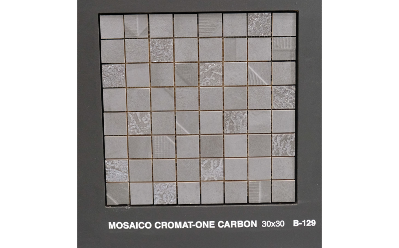 Мозаика Cromat One Mos Carbon 30x30