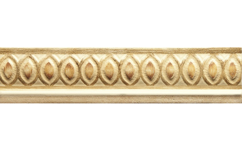 Ninfea Bordo Anellato A Rilievo Arancio