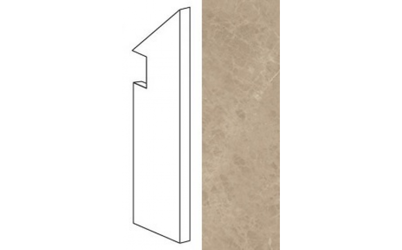 Плинтус Marvel Edge Elegant Sable Battiscopa Sag.dx (AFBT) 7,2x30