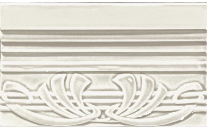 Бордюр Terminale Deco Bianco Cr Ted5 12X20