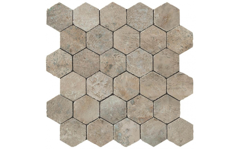 Мозаика Aix Cendre Honeycomb Tumbled (A0UC) 30x31