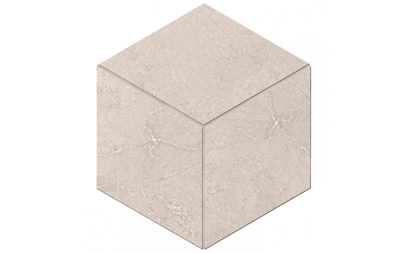Мозаика Marmulla Dark Beige Cube MA03 полированая 25x29