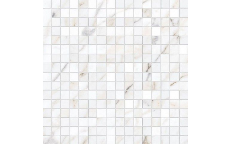Мозаика Allmarble Wall Golden White Mosaico Lux 40X40 (M8H5)