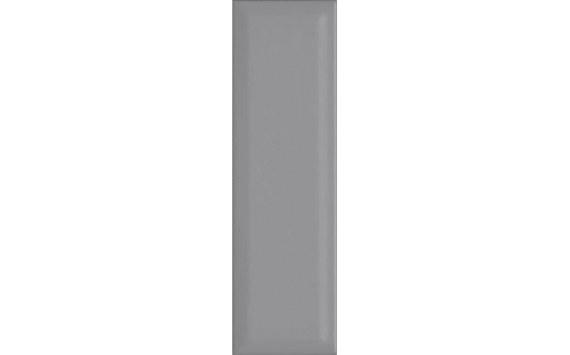 Настенная плитка Аккорд 9015 Серый Темный Грань 8,5x28,5