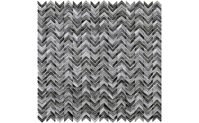 Мозаика Gravity Aluminium Arrow Metal Titanium (L244008761) 29,8X30