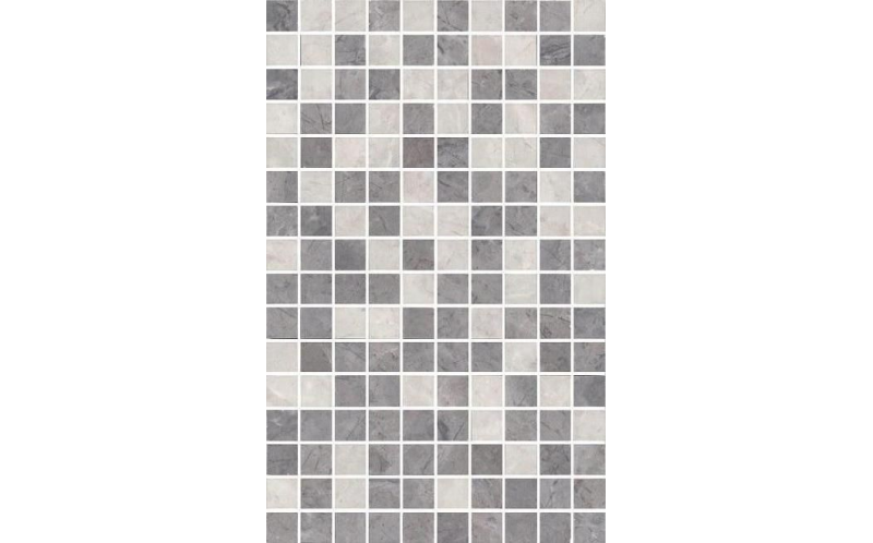 Декор Мармион MM6268C Серый Мозаичный 25x40