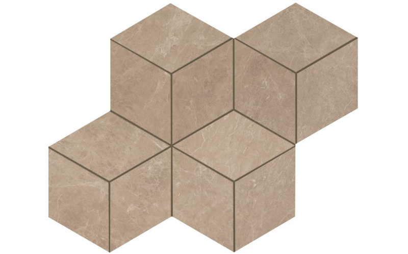 Мозаика Marvel Edge Elegant Sable Mosaico Esagono Lappato (AEPJ) 30x35