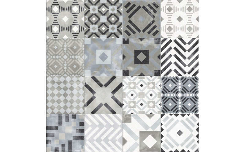 Керамогранит Play Labyrinth Mix Grey (PF60003367) 20x20