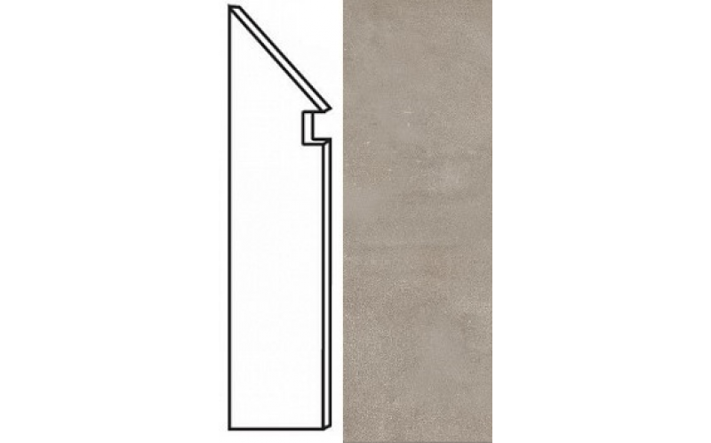 Плинтус Boost Pearl Battiscopa Sag. Sx (AMI6) 7,2x30