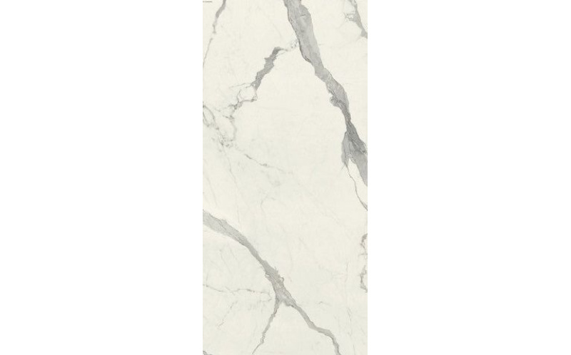 Керамогранит Kerlite Vanity Bianco Statuario Bookmatch B Glossy 120x260 (6,5 mm)
