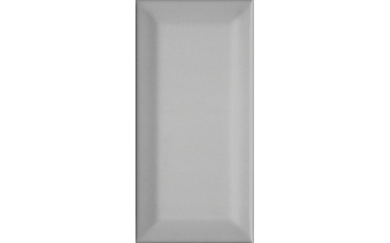 Настенная плитка Клемансо 16054 Серый Темный Грань 7,4x15