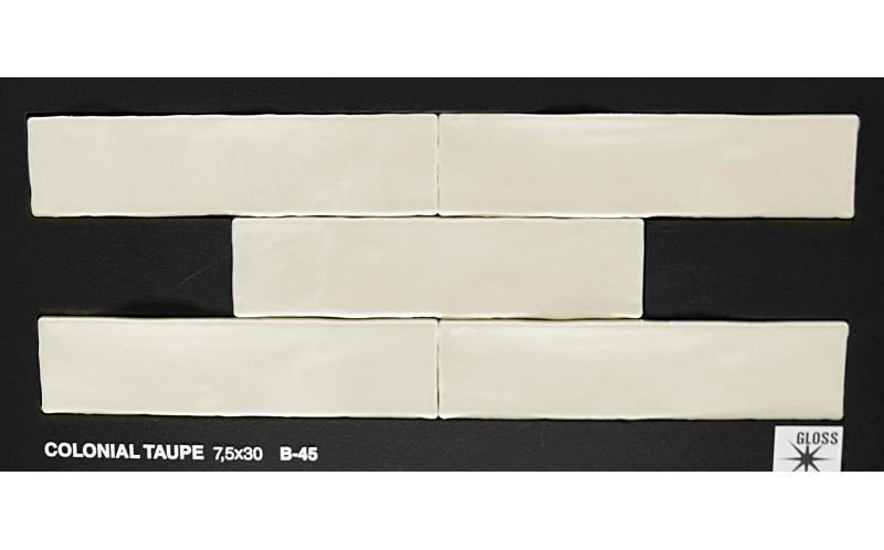 Настенная плитка Cromat One Colonial Taupe 7,5x30