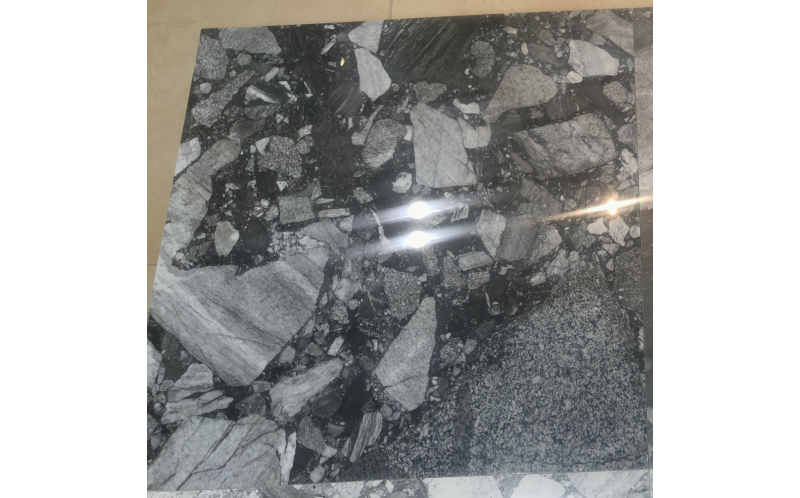 Керамогранит Stone River Black Nplus 89,8x89,8