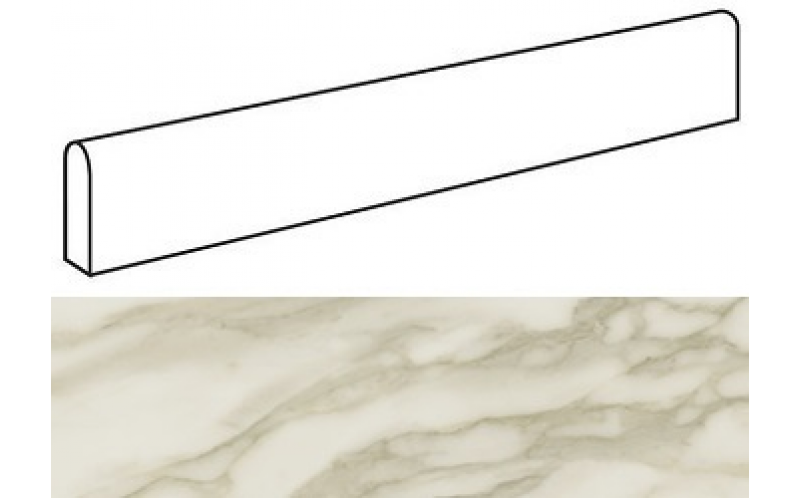 Плинтус Marvel Edge Royal Calacatta Battiscopa Lappato (AFBD) 7,2x60