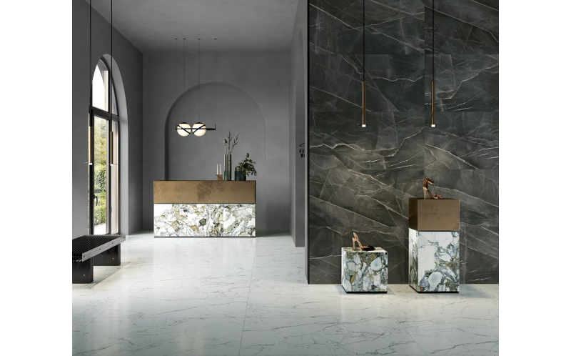 Керамогранит CityMarble Калакатта Блэк 7ЛПР R9 (K951838LPR) 60x60