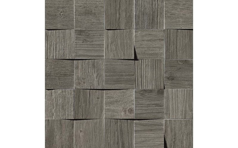 Мозаика Amv4 Axi Grey Timber Mosaico 3D (AMV4) 35x35