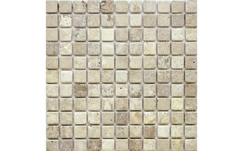 Мозаика из натурального камня Qs-007-25T/10 (чип 25X25X10 мм) 30,5x30,5