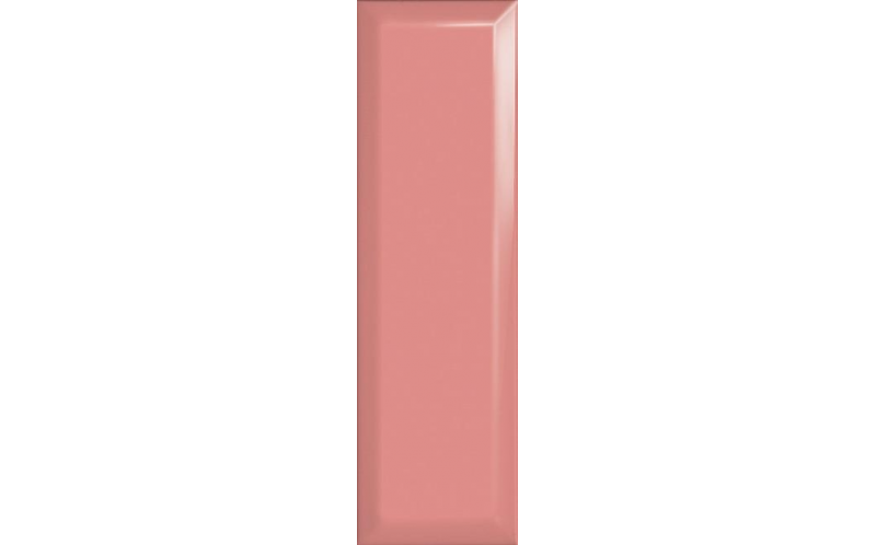 Настенная плитка Аккорд 9024 Розовый Грань 8,5x28,5