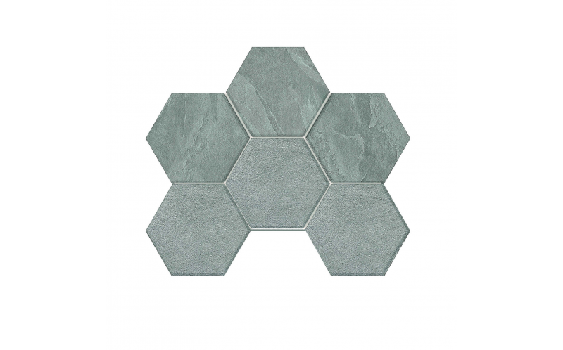 Мозаика Luna Grey LN02/TE02 Hexagon неполированный 25x28.5
