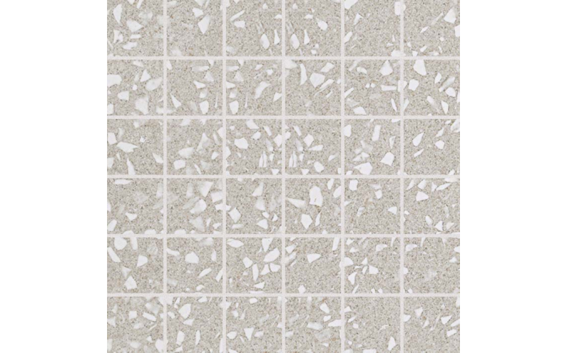 Керамогранит Marvel Terrazzo Pearl Mosaico Lapp (AS7Q) 30x30