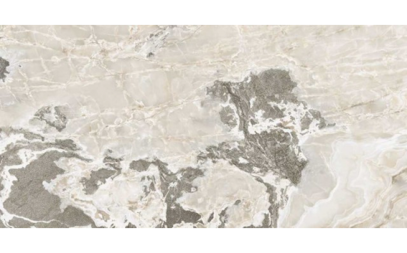 Керамогранит 765466 Onyx&more White Blend Glossy 60X120