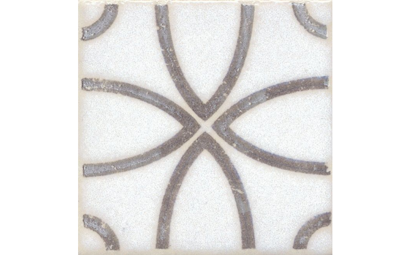 Декор Амальфи STG\A405\1266 Орнамент Коричневый 9,9x9,9
