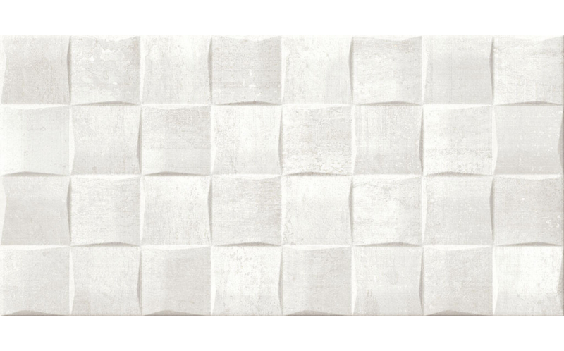 Настенная плитка Barrington Art White 25x50