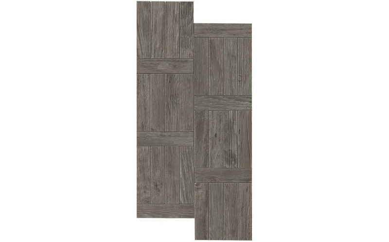 Керамогранит Axi Grey Timber Treccia (AMWP) 28x53