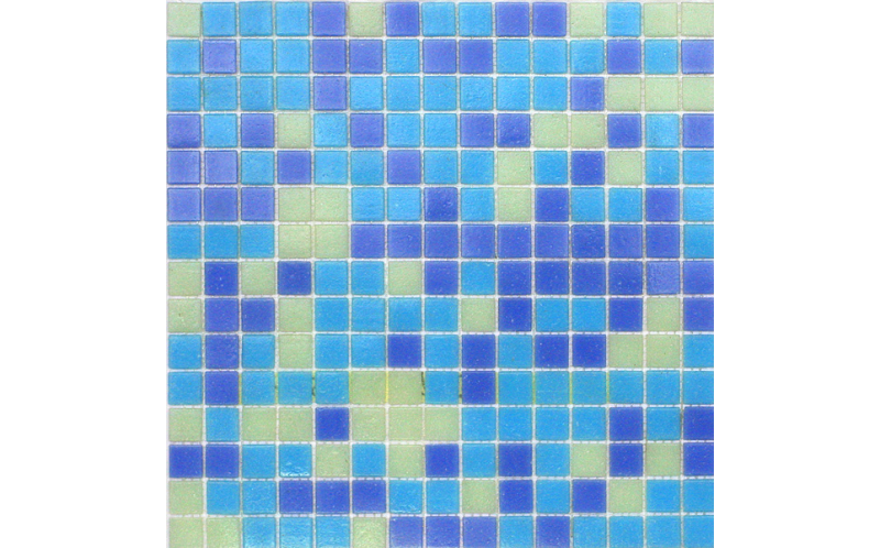 сине-голубой микс