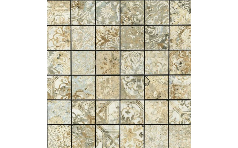 Мозаика Ут-00007290 Mosaico Carpet Sand Nat. (5X5) (Р) 30X30