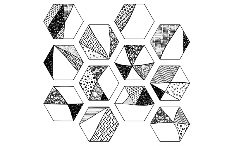 Керамогранит Comic Hexa 23,2X26,7