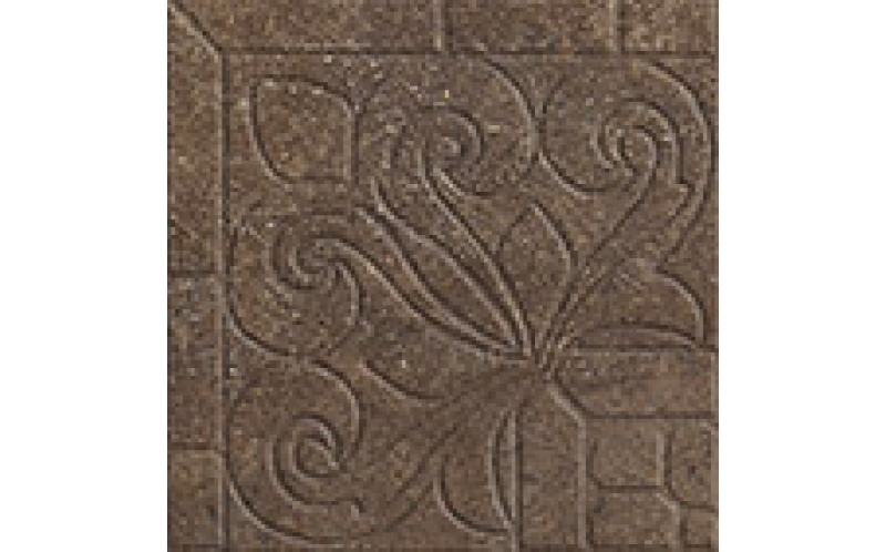 Apogeo Angolo Lobi Rilievo In Tinta Old Cotto 17.25*17.25