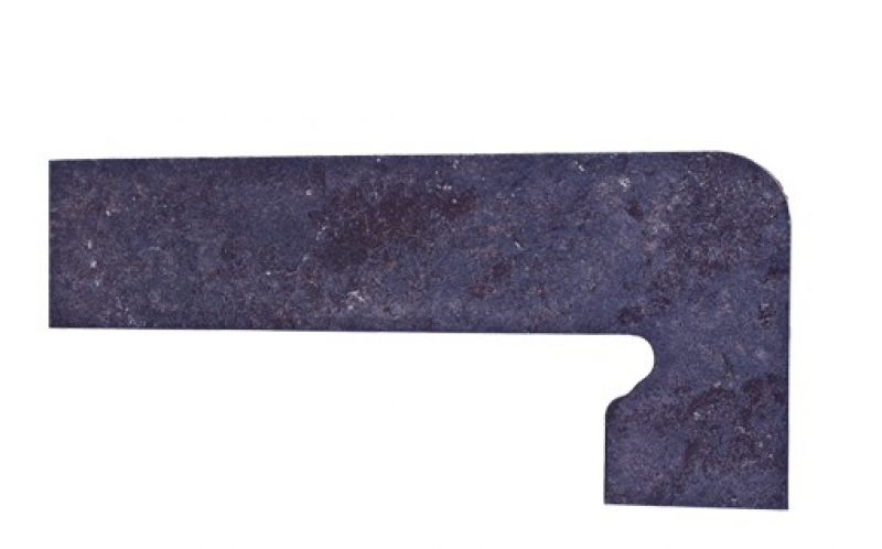 Плинтус Zanquin Metalica Basalt Derecha Правый 17,5X39,5