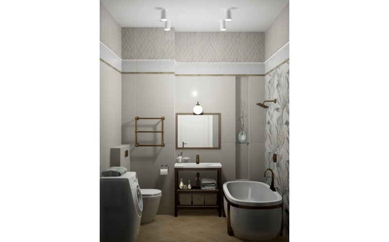 Плинтус Монфорте FME006R Белый Обрезной 20x40