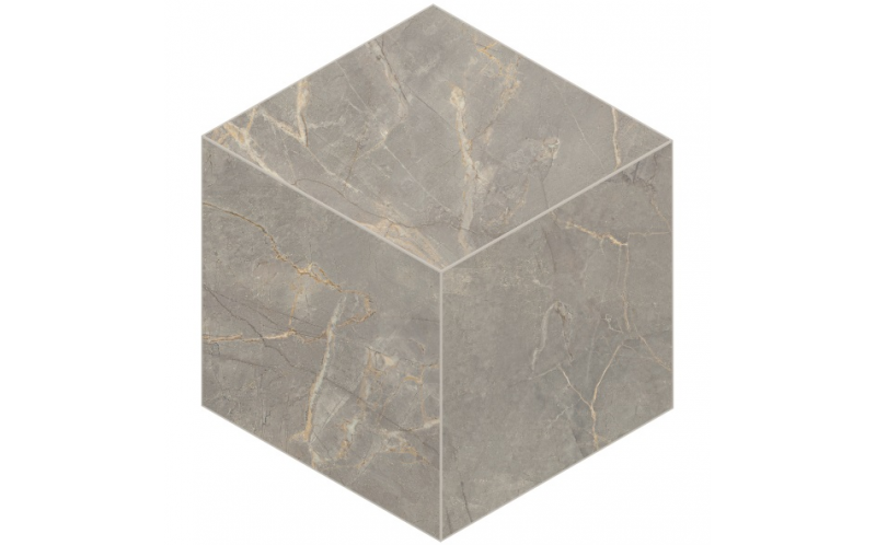 Мозаика BR03 Bernini Cube Grey неполированная 29x25