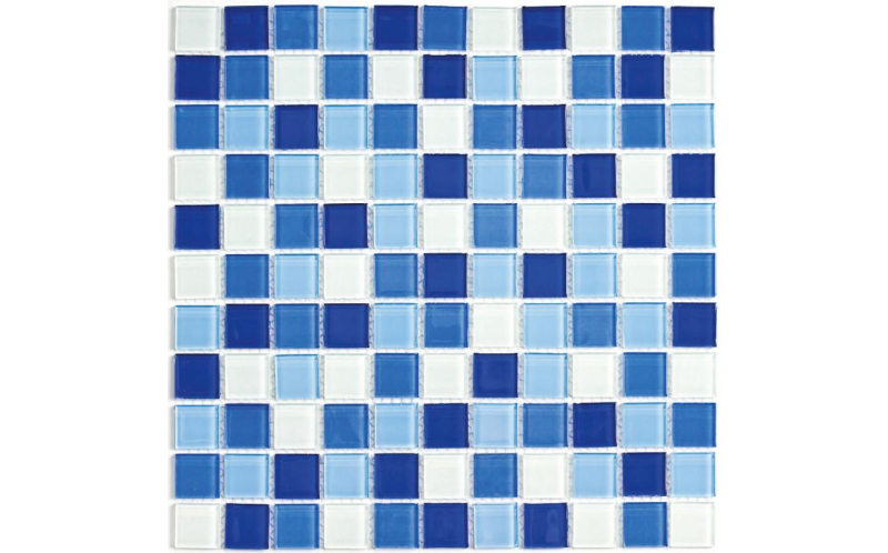 Мозаика Blue Wave-3 (Чип 25X25X4 Мм) 30X30