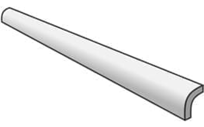 Бордюр Pencil Bullnose Matelier Alpine White 26505 3X15