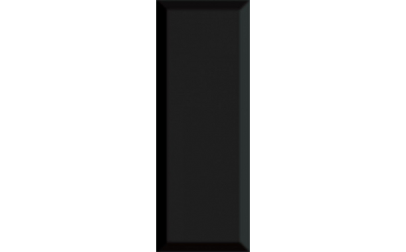 Настенная плитка Вилланелла 15076 Черный Грань 15x40