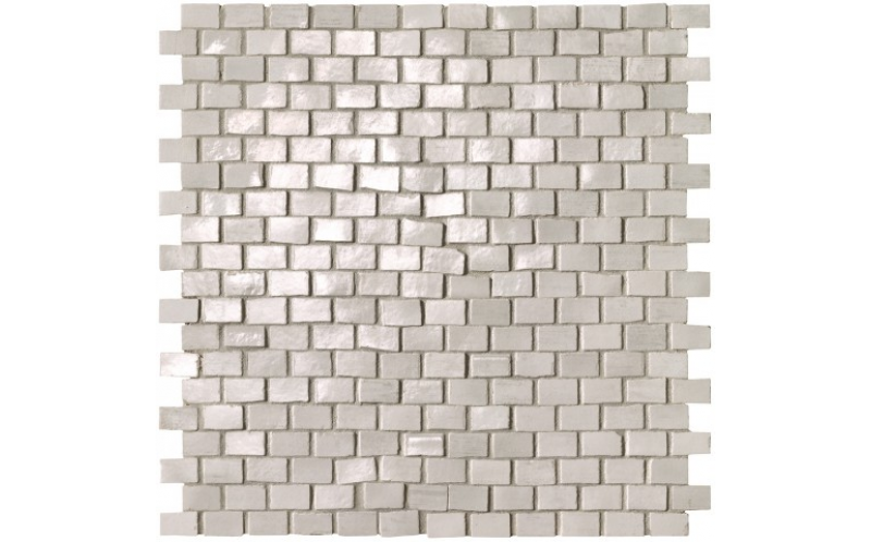 Мозаика Brickell White Brick Mos.gloss Fnwr 30X30