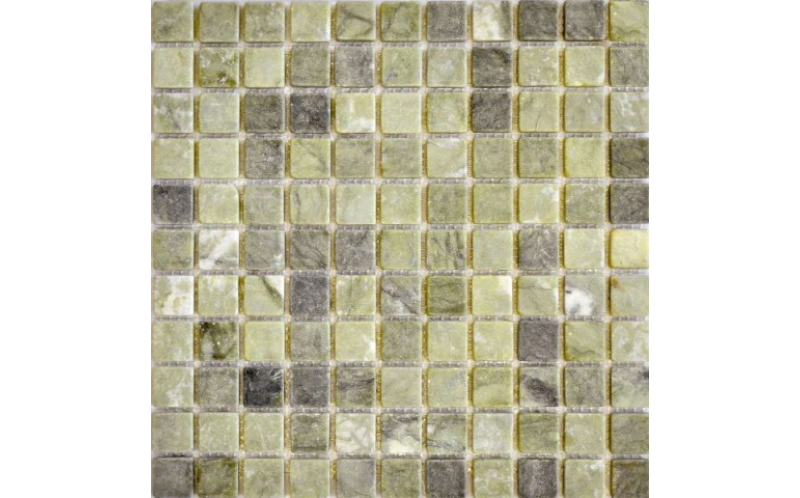 Мозаика из натурального камня Qs-025-25T/10 (чип 25X25X10 мм) 30,5x30,5