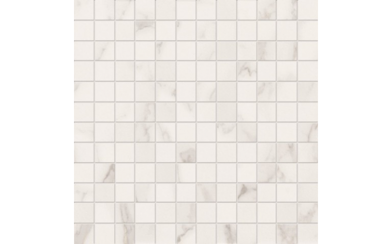 Мозаика Delux White Tessere Riv. 30,5X30,5