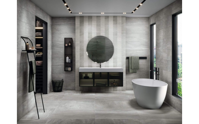 Плитка 9542 Sakai Taupe Relieve Kimura 30х90