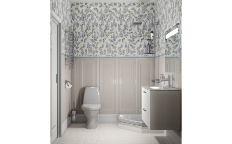 Декор Монфорте 14016R\3F Глициния Обрезной 40x120