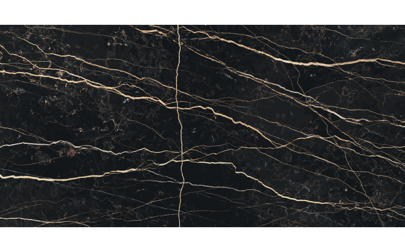Керамогранит Archskin Stone Nero Marquina (SF.PRX.TN.NT) 3200x1600x6